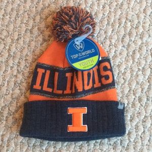 University of Illinois winter hat